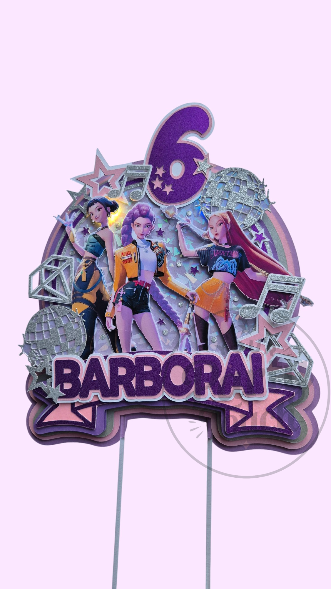 Vardinis torto smeigtukas KPOP