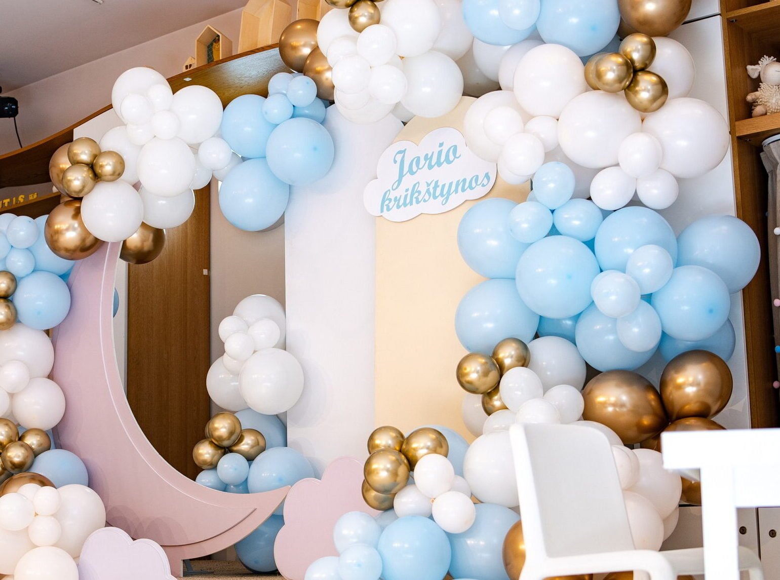 Vardinis užrašas debesėlis krik