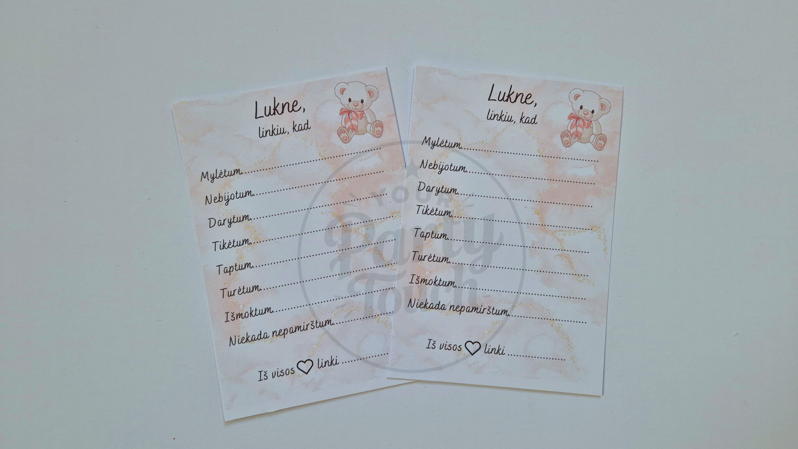 Vardinis smeigtukas Krikštas