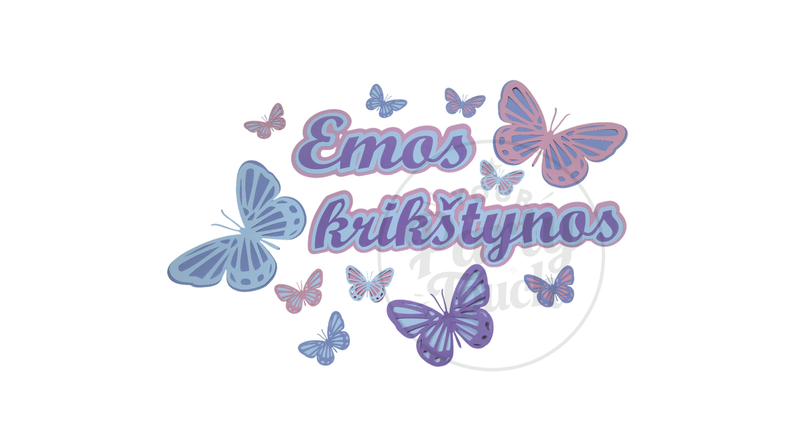 Vardinis užrašas Krikštynos